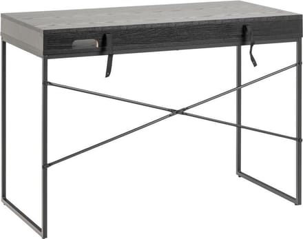Belfurn - Sami scandinavisch bureau in melamine as - zwart