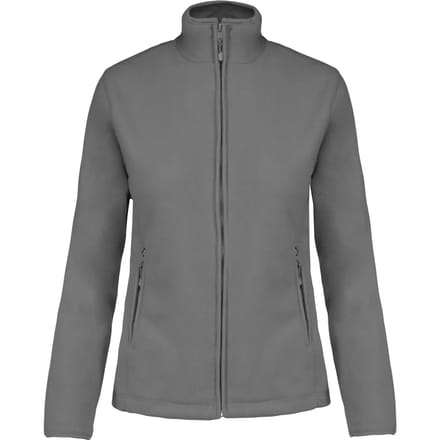 Kariban Microfleece met rits dames K907 - Convoy Grey - S