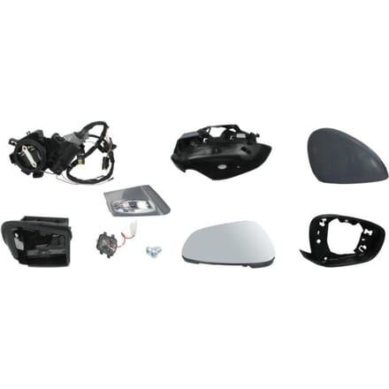 Buitenspiegel - bekleding BLIC 5402-04-2104398P, Rechts
