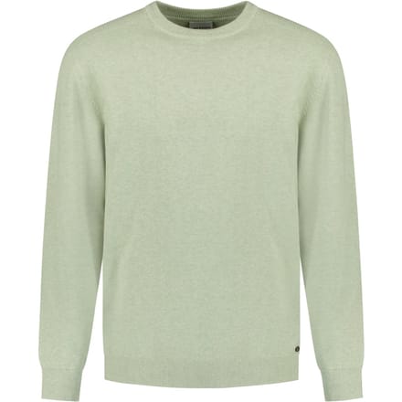 No Excess Pullover Crew Neck Melange Green Größe: XL | Pullover Outlet | Herren | Grün