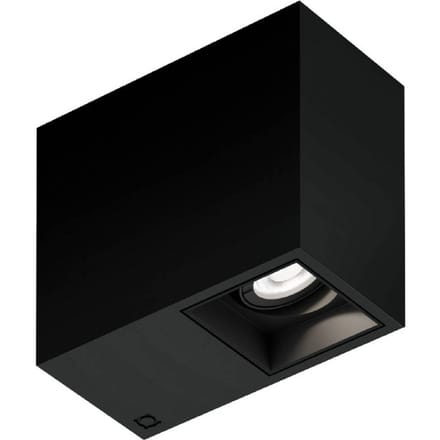 Wever & Ducré Lighting WEVER & DUCRÉ LED downlight Plano petit 1.0 zwart 927 dimbaar