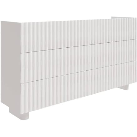 Selsey Fiorra – Ladekast met zes lades – hoogglans wit – 147 cm