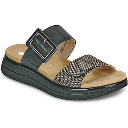Remonte Slippers zwart Synthetisch - Maat 40