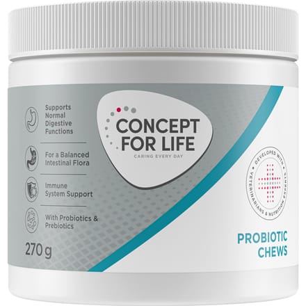 270g Probiotic Supplements Chews Concept for Life aanvullende voeding voor honden