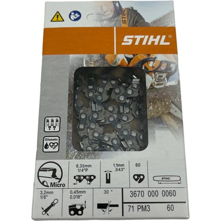 Stihl zaagketting 1/4 1.1 60 schakels