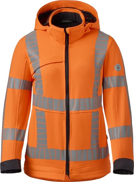 HAVEP Softshell Dames RWS+ 50482 - Fluo Oranje/Charcoal - M