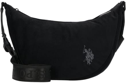 U.S. POLO ASSN. schoudertas Benton Small Hobo Bag Black zwart