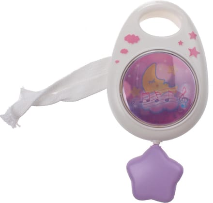 Johntoy Muzikaal Nachtlampje Paars 13 Cm