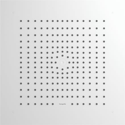 Hansgrohe Raindance E - Hoofddouche, 40x40 cm, mat wit 26252700