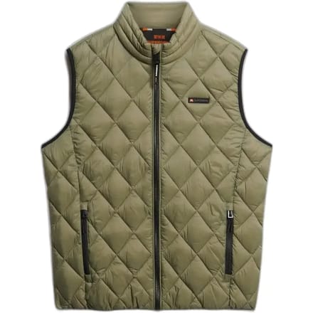 Superdry Diamond Quilt Fuji Lite Bodywarmer Heren - Maat M