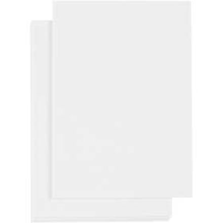 3D foam pads, A6, vel 105x148 mm, dikte 2 mm, wit, 5 vel/ 1 doos