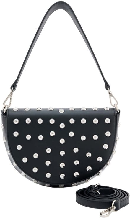 SEIDENFELT MANUFAKTUR schoudertas Bykle Saddle Bag Black zwart