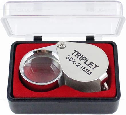 Solidchoice - Pocket Magnifier 30x met Vouwbare Lens