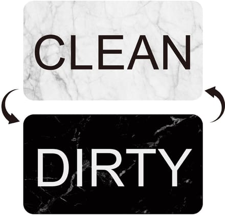 Magneet voor vaatwasser CLEAN / DIRTY omkeerbaar bord