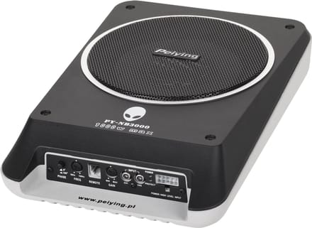 Peiying PY-NB3000 - Autosubwoofer - Compact - Actief