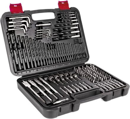 Boor en Schroefbits - Gereedschap Set - Doe-het-zelf Projecten - 150 Delige Set - 32.5 x 23.6 x 7.4 cm
