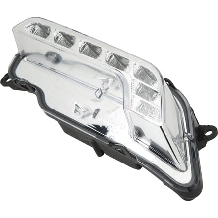 Ensemble Phare Antibrouillard Étanche Lampe de Jour de Remplacement pour MERCEDES BENZ E350 E550 Gauche 2128200756 white