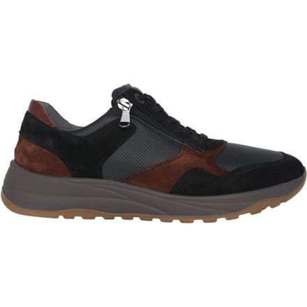 Waldläufer K-John - heren sneaker - Zwart - maat 41 (EU) 7.5 (UK)