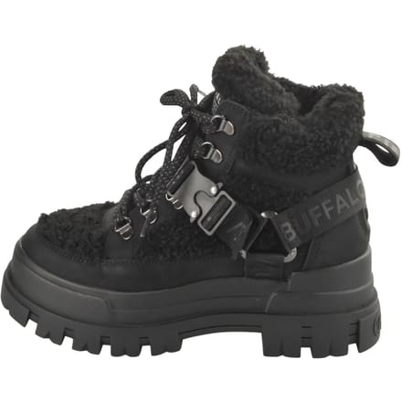 Dameslaarzen Buffalo Aspha Com Mid Warm - Vegan Nubuck/Fur