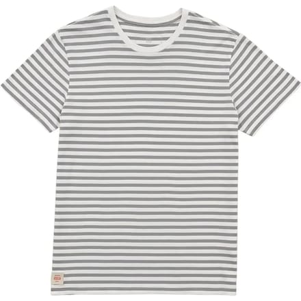 Globe Horizon Striped T-shirt Met Korte Mouwen Wit XS Man
