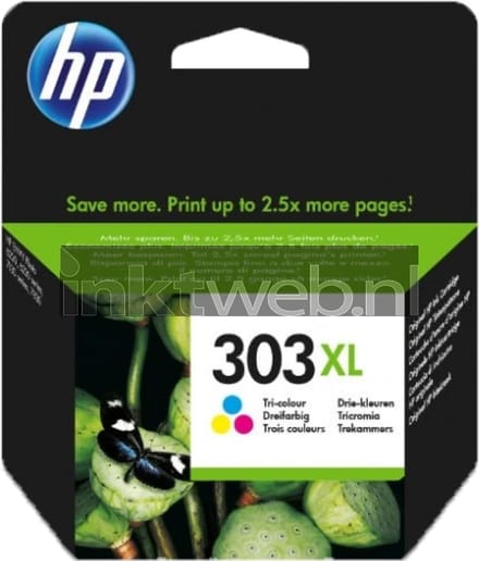 Inktcartridge hp t6n03ae 303xl kleur