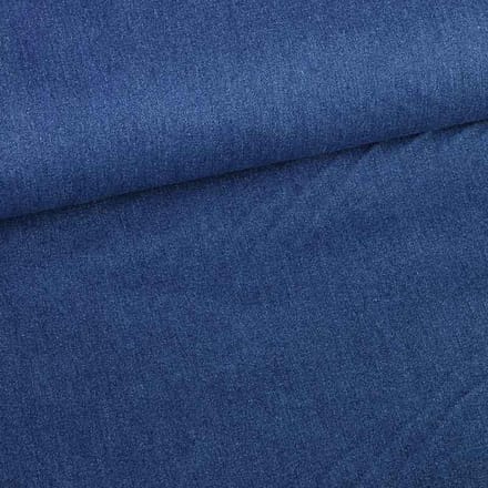 Funkytex Spijkerstof gewassen Middenblauw 2 meter