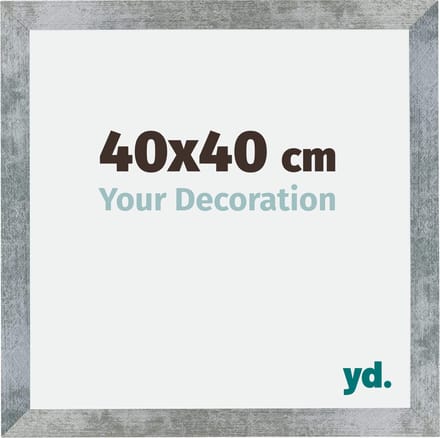 Your Decoration - Fotolijst 40x40 cm - MDF - IJzer Geveegd - Mura