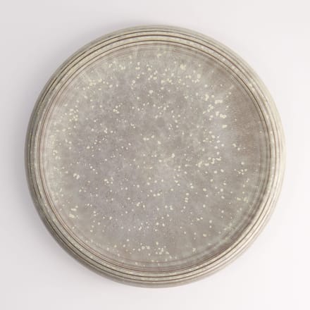 Tokyo Design Studio - Gold Sand Schaal - Grijs/Goud - 24 x 5 cm - Platte Serveerschaal