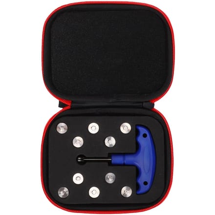 10 stuks Gewichtsschroeven Geschikt voor MEZZ.1 Max DF3 OZ.1i OZ.1i HS Putter 2g Gewichtsschroeven met Sleutelhouder black