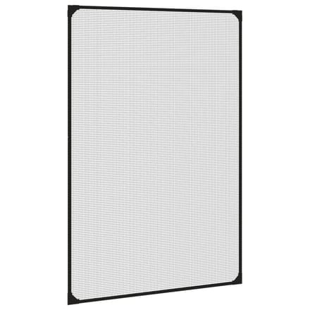 vidaXL - Insectenhor - voor - ramen - magnetisch - 80x120 - cm - antracietkleurig