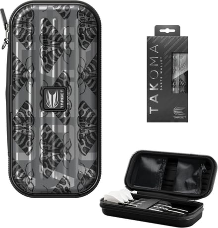 Stevige Dart Wallet voor 3 Volledig Gemonteerde Darts en Accessoires