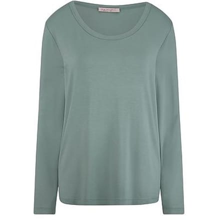 Lang jersey nachthemd Van Hautnah groen
