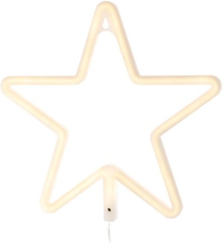 Ruhhy LED Nachtlamp - Ster in Warm Wit - Sfeervolle Decoratie voor Thuis