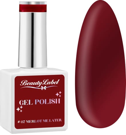Beauty Label - Gelpolish 15ml - #07 Merlot Me Later