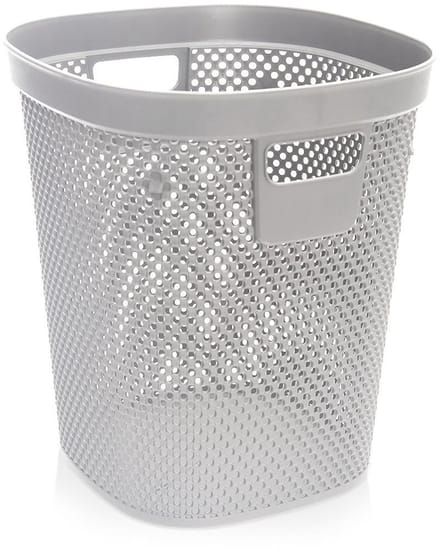Hobby Life - Prullenbak - 12,5L - Grijs - Bureaustijl