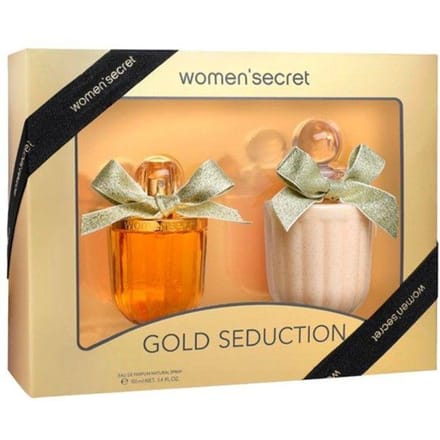 Damesparfumset - Women'Secret - Gold Seduction - EDP 100 ml - Bodylotion 200 ml - 2 stuks