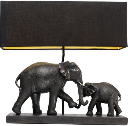 Kare Design - Tafellamp Dierenlamp Olifantenfamilie