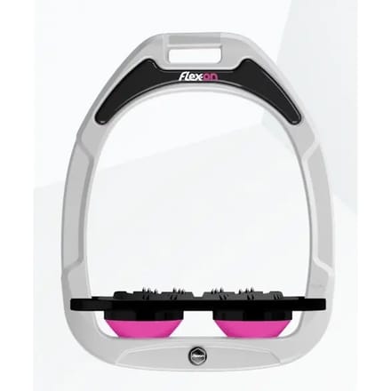 Platte Ultra Grip سبک Hvid/Zwart/Roze Flex-On Green Composite