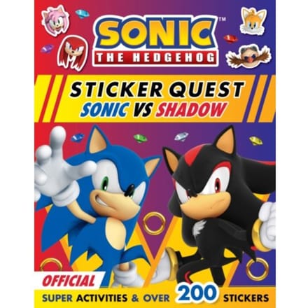 Sonic The Hedgehog Sticker Quest: Sonic Vs Shadow - Sonic The Hedgehog