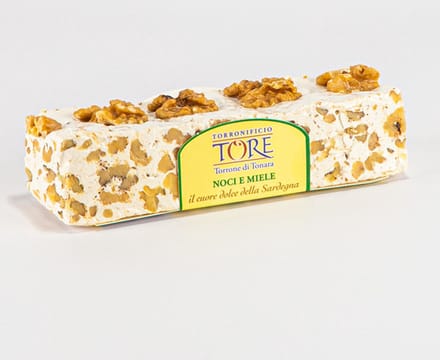 Walnoten Nougat (Torrone) uit Tonara (Sardinië)