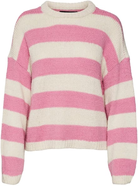 Vero Moda VMIRMA LS ON PULLOVER - Birch White