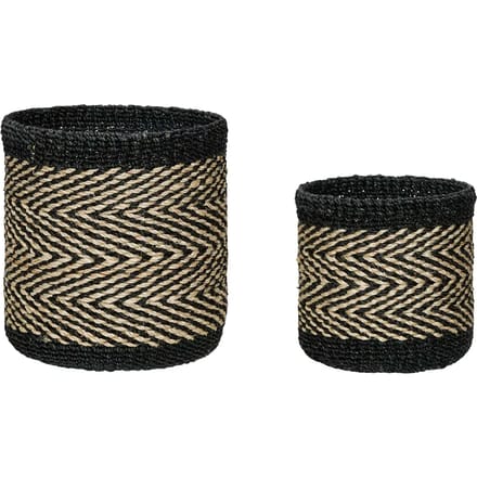 Opbergmand Hubsch Interior Criss Cross (x2)