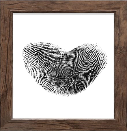 Deknudt Frames fotolijst S48SH3 - bruine houttint - breed - 40x40 cm