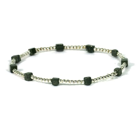 Heaven Eleven - 925 zilver - dikte 1mm - goud pyrite