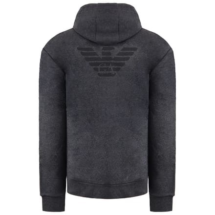 Emporio Armani Heren Donkergrijze Hoodie