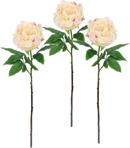 Set van 3 Kunstmatige Peonies voor Decoratie