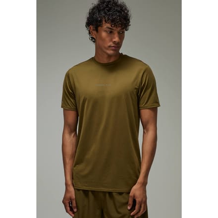 Gewoon Tempo Hardloop Regular Fit T-shirt | Olive | Size Medium