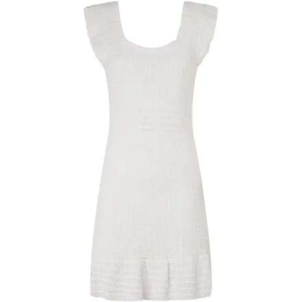 Pepe Jeans Gesa Mouwloze Korte Jurk Wit M Vrouw
