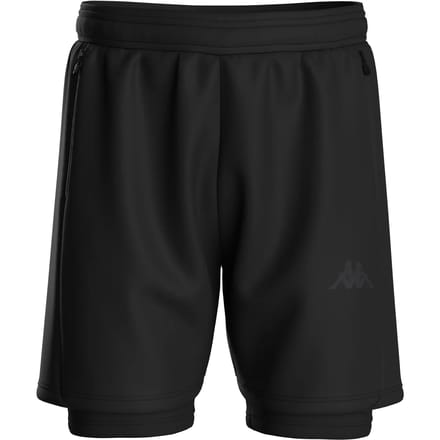 Kappa Inigo Pro Korte Broek Zwart S Man