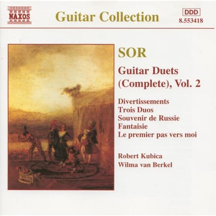 Wilma van Berkel, Robert Kubica - Sor: Guitar Duets 2 (CD)